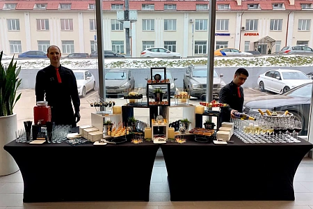 Фуршет в Ауди-центре Таганка