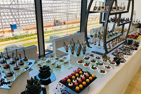 Фуршет в Сколково