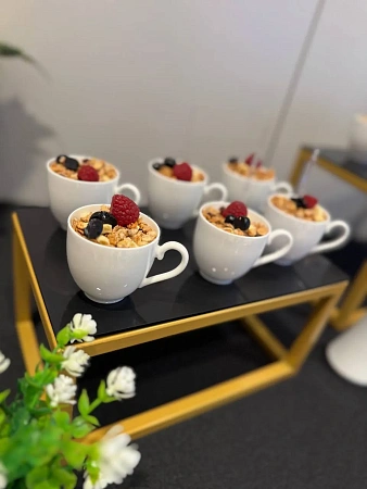 Бизнес-завтрак Стоунхедж для 80 персон