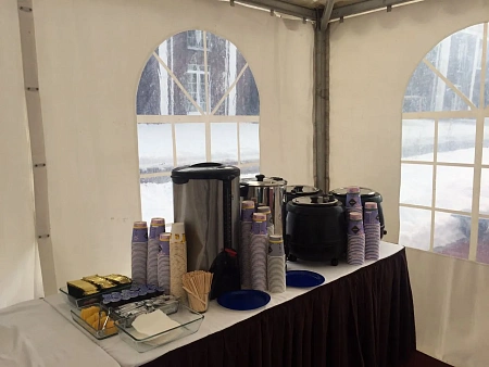 Фуршет для Каскад недвижимость