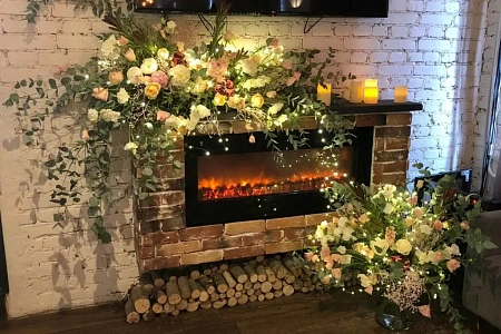 Свадебный банкет в лофте с декором