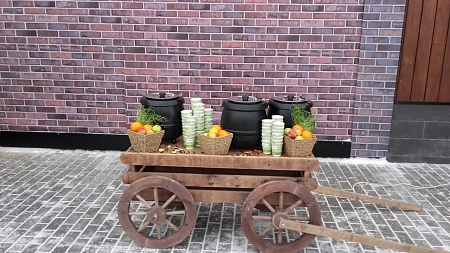 Фуршет на сдаче очереди ЖК