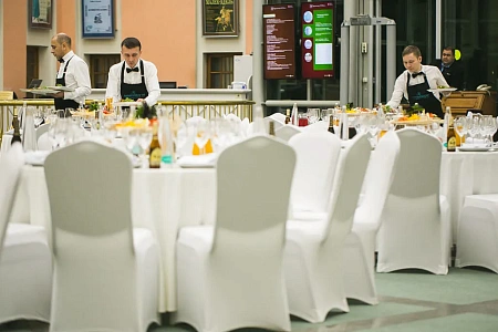 Банкет в Атриуме музея им. Пушкина