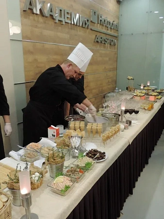 Кулинарное шоу в академии Ariston