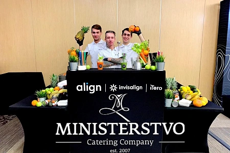 Смузи и фреш-бар в офисе компании