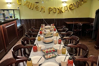 Фуршет на День Рождения 14 детей и 10 взрослых