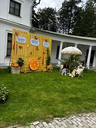 Банкет и welcome зона в Усадьбе Середниково на 90 персон