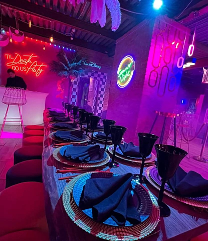 Банкет на День рождения в лофте "Фламинго"