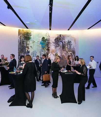 Фуршет на премии SAP Value Award