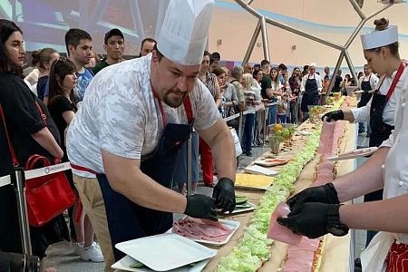 Кулинарное шоу "Сэндвич Гигант"