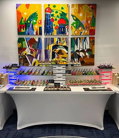 Блинная станция и завтрак на 100 персон МЕРК