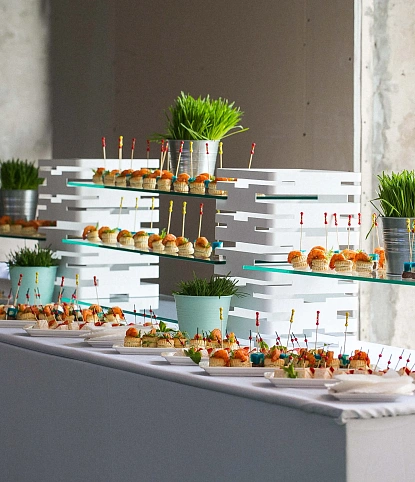 Фуршет для клиентов Sminex