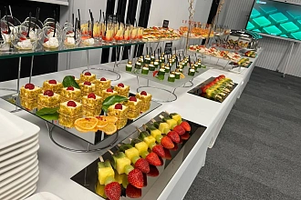 Фуршет на 40 персон для Sbercloud