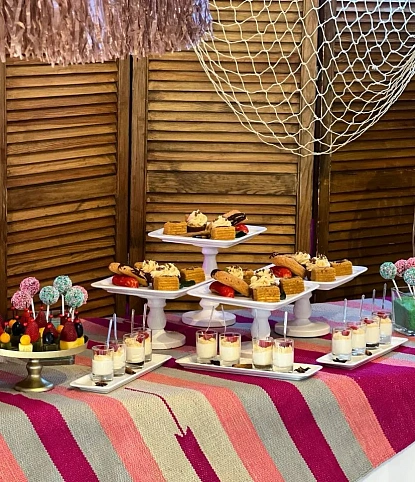 Банкет на 26 персон в честь дня рождения