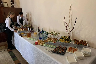 Фуршет на 90 персон для Института Африки