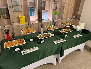 Кофе-брейк на 30 персон для компании 1С