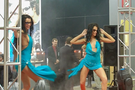 Питание на стенде Мегаполис