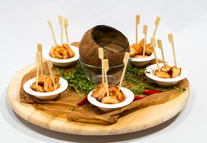 Мастер-класс Фондю из трио креветок, лосося и говядины 