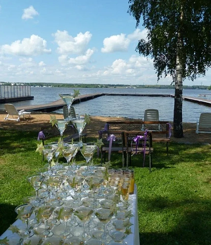 Свадебный банкет и фуршет в яхт-клубе