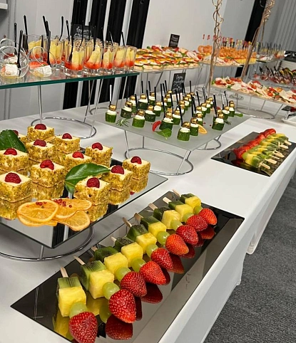 Фуршет на 40 персон для Sbercloud