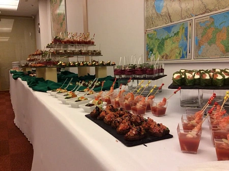 Новогодний фуршет для Тойота Банк