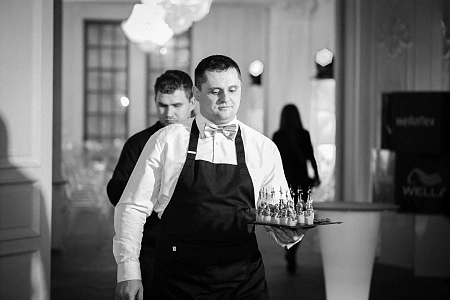 Фуршет на мероприятии WELLA