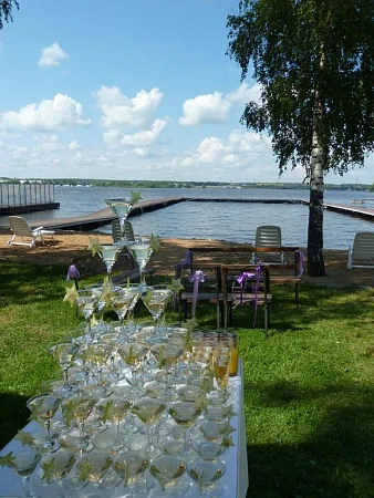 Свадебный банкет и фуршет в яхт-клубе