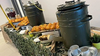 Полевая кухня в честь 23 февраля 400 персон