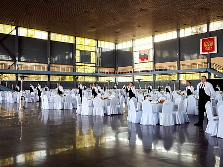 Банкет на юбилей ЦПАТ Кубинка