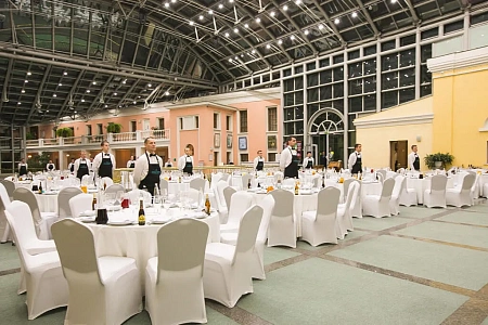 Банкет в Атриуме музея им. Пушкина