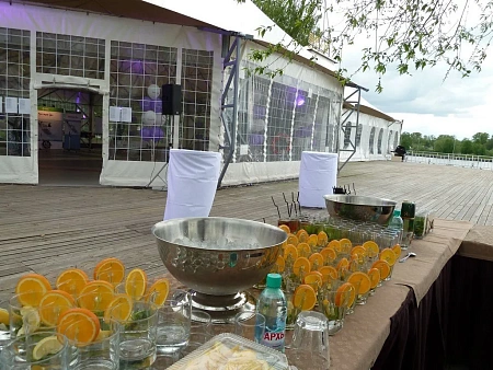 Банкет в яхт-клубе для KRKA