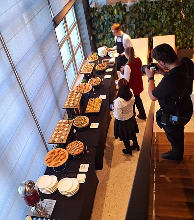 Фуршет на 45 персон для ООО «Яндекс.Вертикали »