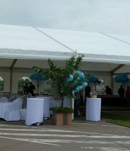 Фуршет на заводе Kronospan