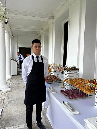 Банкет и welcome зона в Усадьбе Середниково на 90 персон