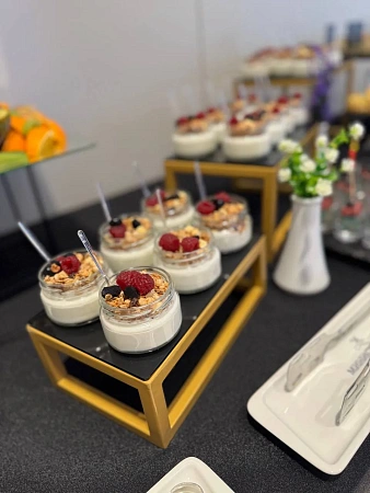 Бизнес-завтрак Стоунхедж для 80 персон