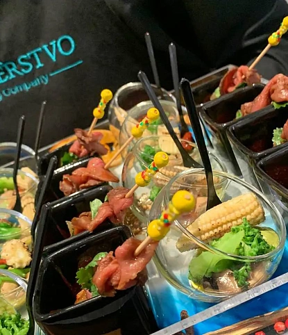 Коктейль на 60 персон для Stonehedge