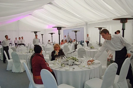 Свадебный банкет в аптекарском огороде