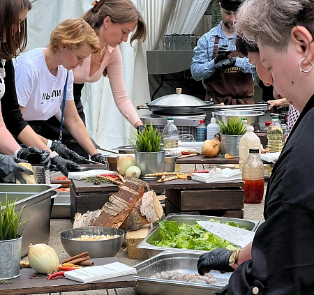 Мастер-класс на 116 персон в Усадьбе Валуево