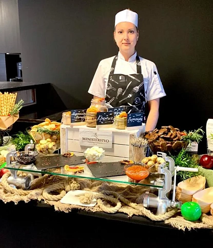 Гастрономические станции в офисе