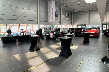 Фуршет на Quest-Drive Porsche