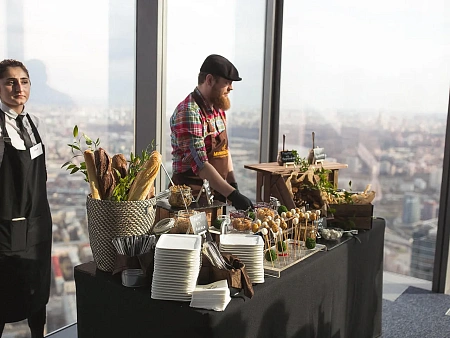 Фуршет на открытие Panorama 360