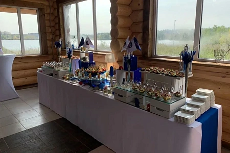 Банкет для рыболовного турнира