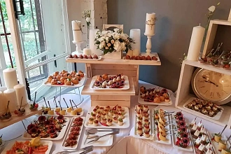 Свадебный фуршет в Бахрушинъ loft