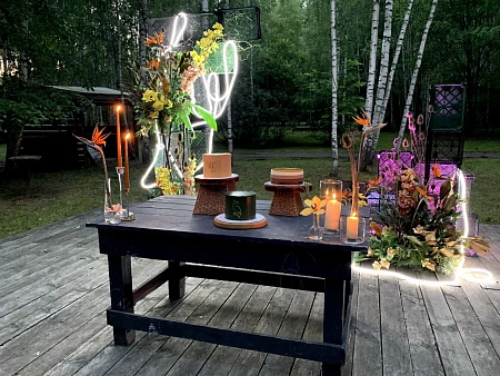 Свадебный банкет на 28 персон