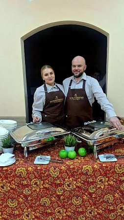 Блинная станция на Масленицу для 230 персон