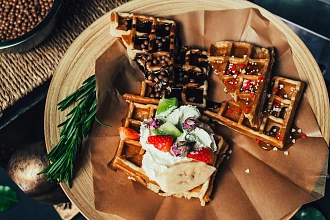 Станция с венскими вафлями