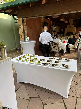 Банкет и выездной бар на 14 персон в частном доме