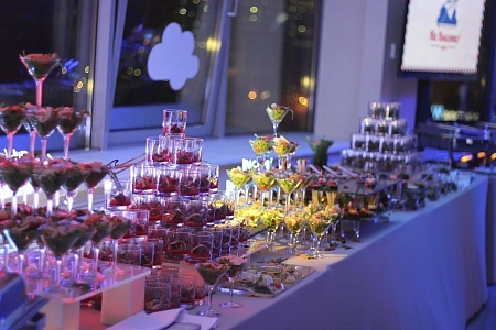 Новогодний фуршет для Совкомбанк