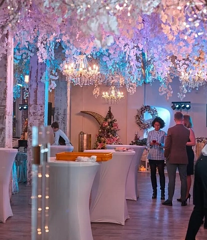 Новогодний фуршет в лофте