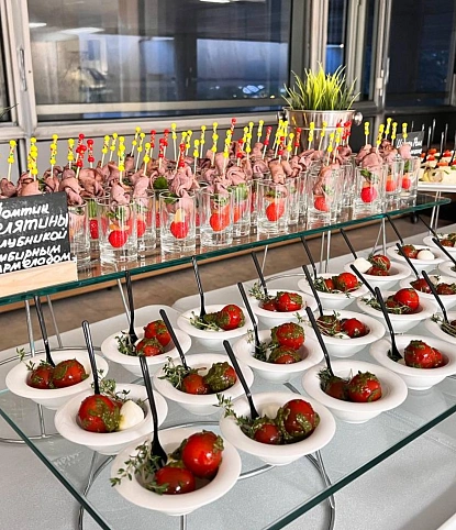 Фуршет на 80 персон Московский музей дизайна